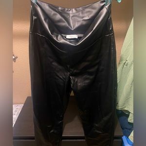Chic Soul Concert Lovin Leggings size XL *NEW* faux leather